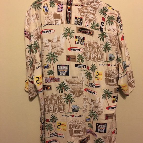 Vintage super rare ESPN Hawaiian large - Picture 2 of 2